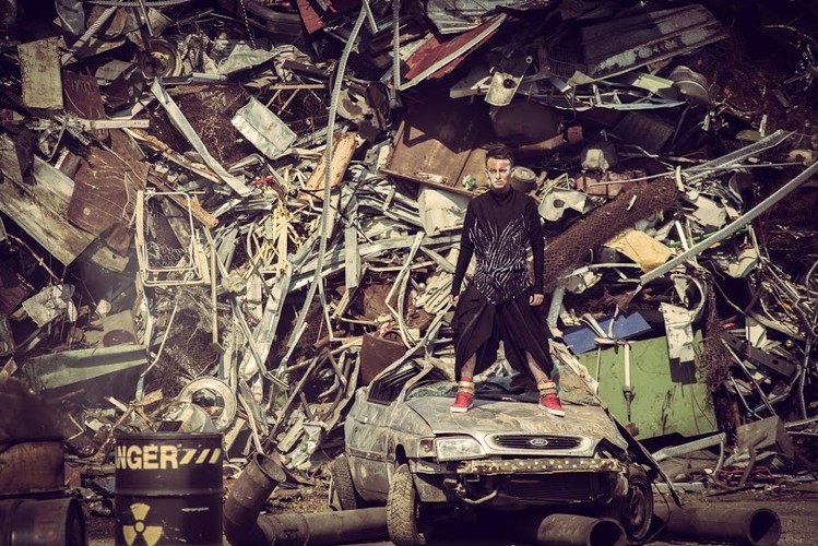 ARO Kłusowski na planie klipu do piosenki 'Podpalimy miasta'