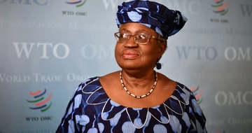 Director-General WTO, Dr Ngozi Okonjo-Iweala [Fabrice Coffrini/AFP/Getty Images]