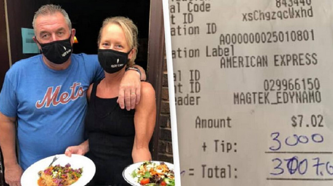 Restaurant employees delighted with the gesture, the owner announced all the details