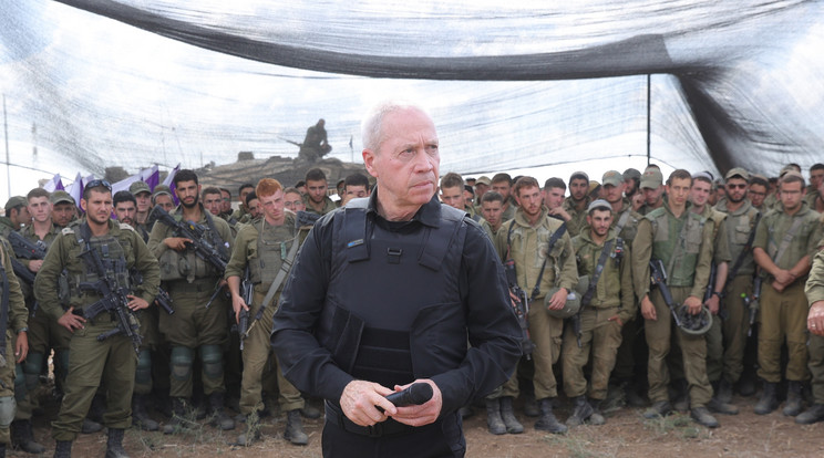 Joáv Galant izraeli védelmi miniszter / Fotó: MTI EPA