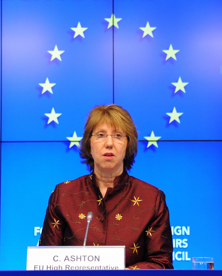 Catherine Ashton w 2014 r.