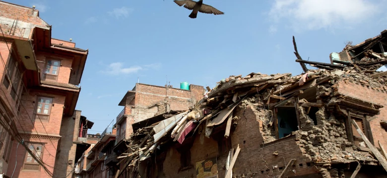 Nepal tonie w gruzach