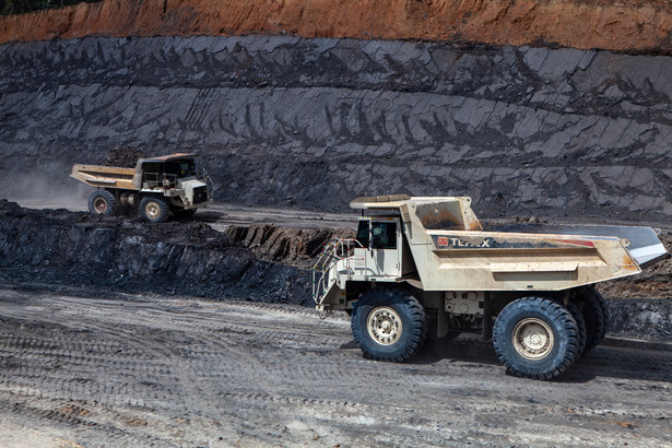 Odkrywkowa kopalnia węgla