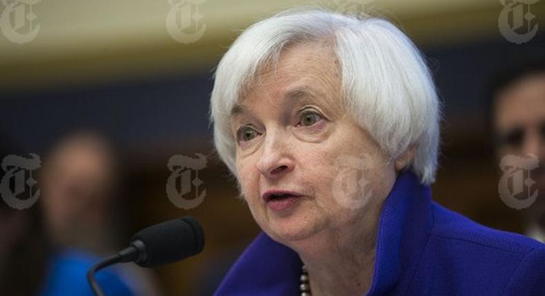 Janet Yellen, the Federal Reserve chair, testifies before a House committee on Capitol Hill in Washington, Sept. 28, 2016. Citing the steady growth of the American economy, the Federal Reserve increased its benchmark interest rate for just the second time since the 2008 financial crisis, from .5 to .75 percent, on Dec. 14. 