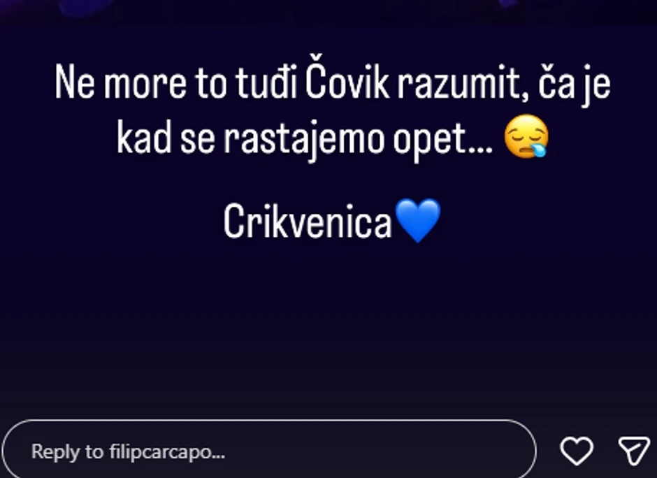 Filip Car stiže u Beograd pred Elitu 10: Rastanak mu teško pao