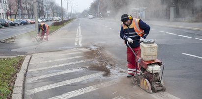 Poprawiają plac Wilsona