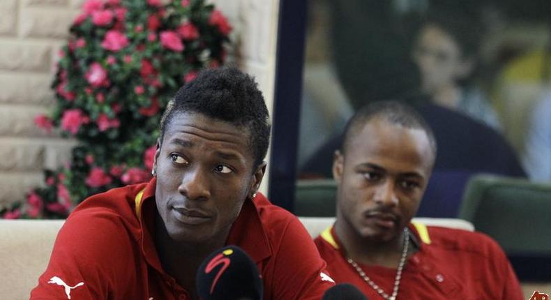 Andre Ayew misses out as Asamoah Gyan names his all-time Black Stars XI