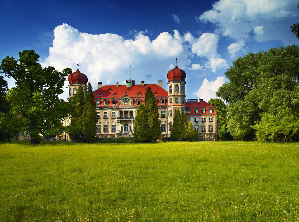 Pałac Donnersmarcków w Brynku, powiat tarnogórski, gmina Tworóg