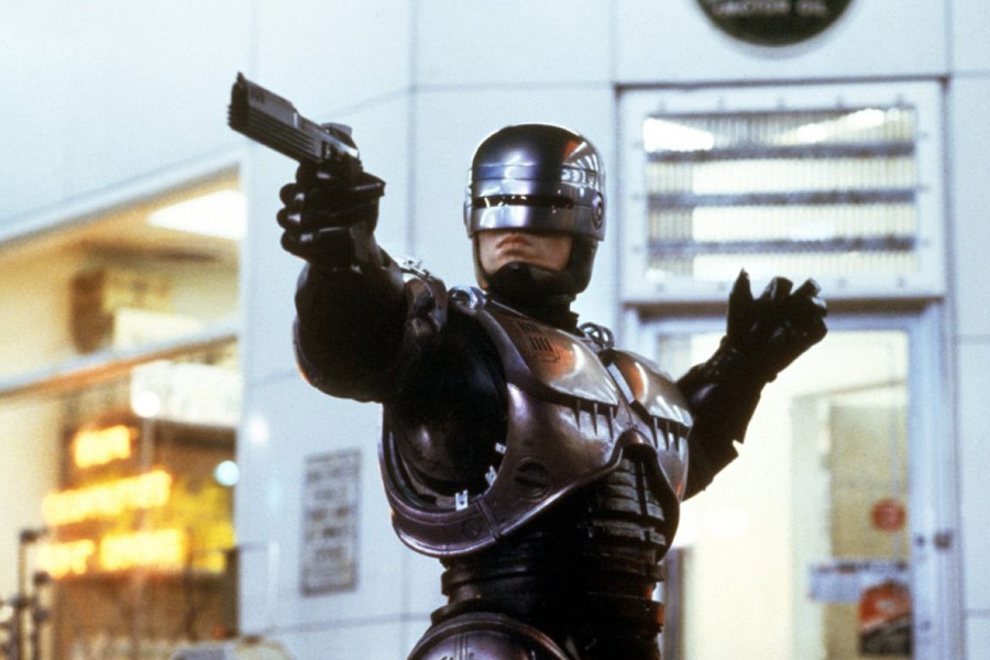 Kadr z filmu "Robocop" (reż. Paul Verhoeven)