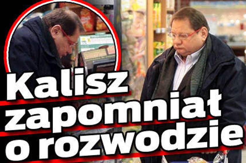 Kalisz zapomniał o rozwodzie