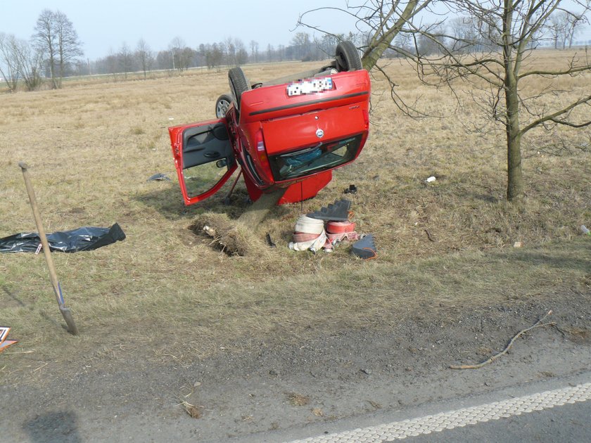 Tragiczny wypadek pod Kluczborkiem