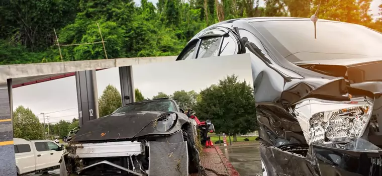 Myles Garrett rozbił swoje Porsche 911 Turbo S. Jest nagranie skutków kolizji