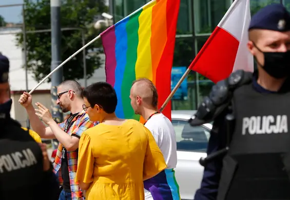 "Dajcie żyć!". Ulicami Łodzi przeszedł Marsz Równości, w kontrze pojawili się narodowcy