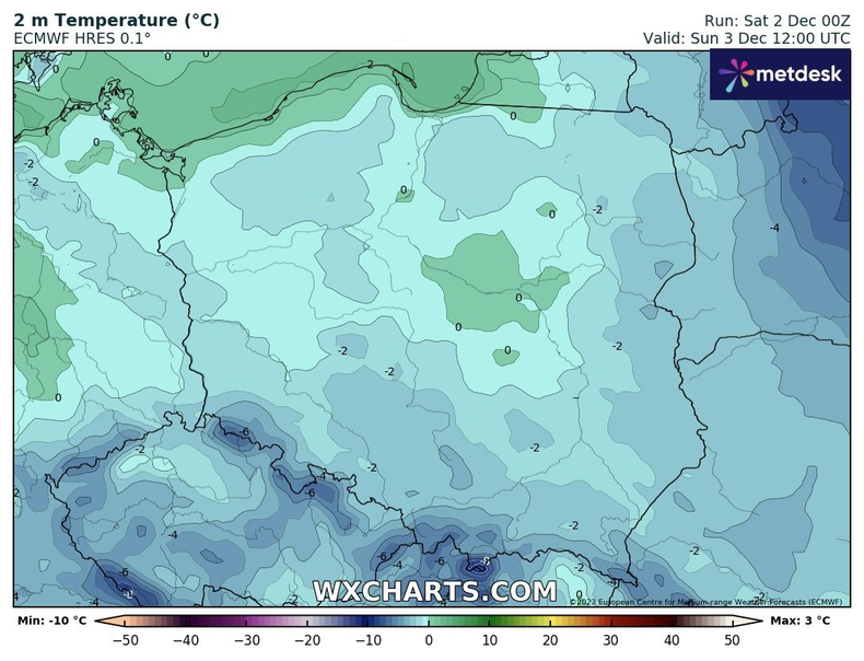 Niemal w całej Polsce trzymać ma lekki mróz