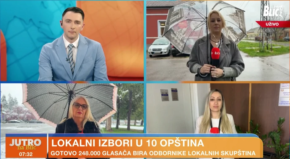 Lokalni izbori 2026: Izveštaji tokom celog dana i na našoj Blic TV 