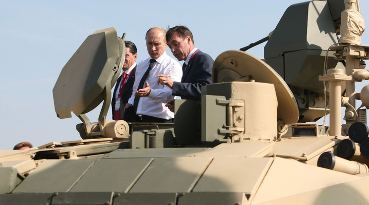 Putyin elnök rendelte el a hadgyakorlatot6 Fotó: AFP