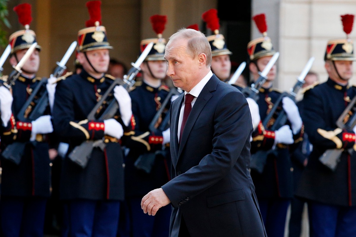 Władimir Putin we Francji