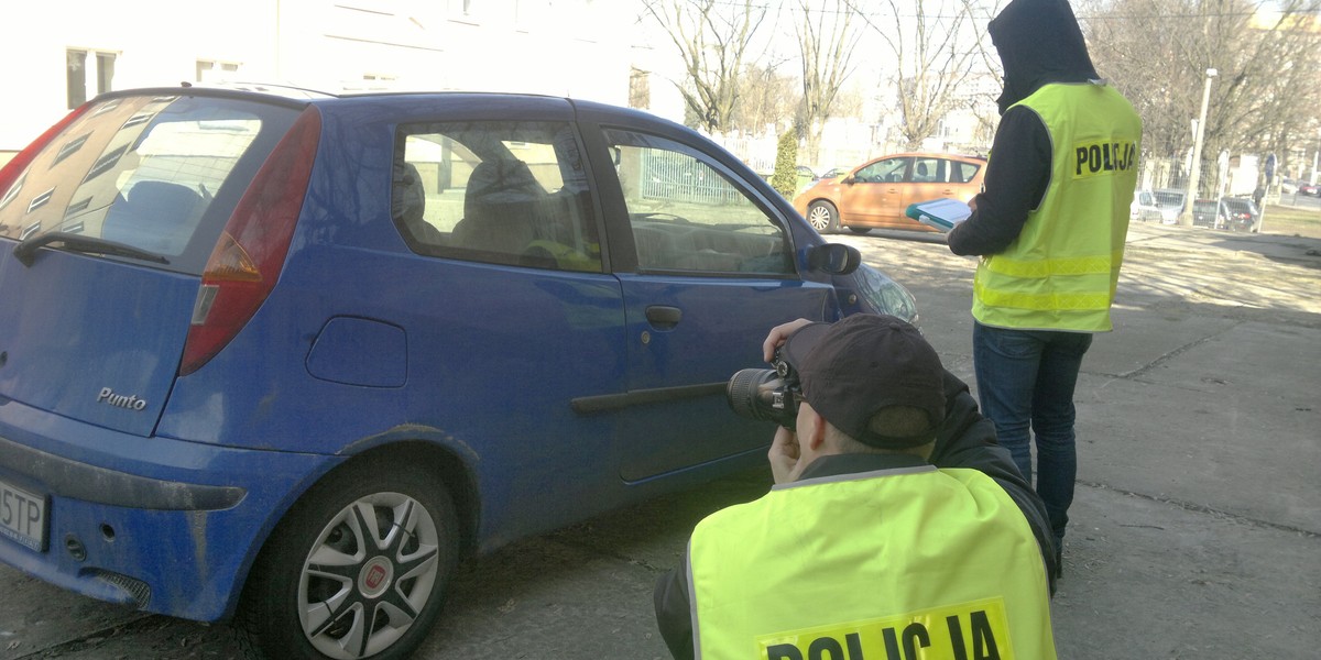 Skradziony fiat punto wrócił już do właściciela