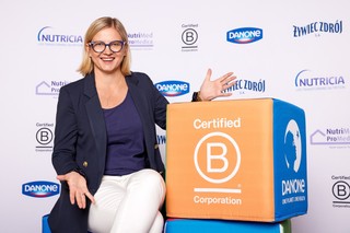 Paulina Kaczmarek, Szefowa Zespołu ds. Zrównoważonego Rozwoju w grupie spółek DANONE w Polsce