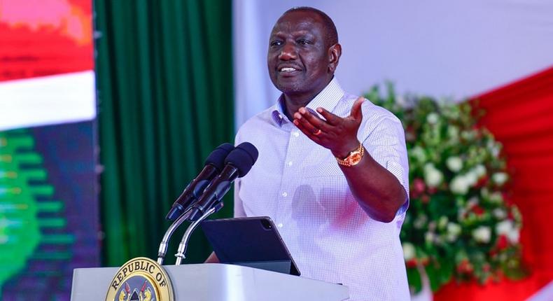  President William Ruto speaking at a Cabinet retreat on the implementation of the government’s development priorities 