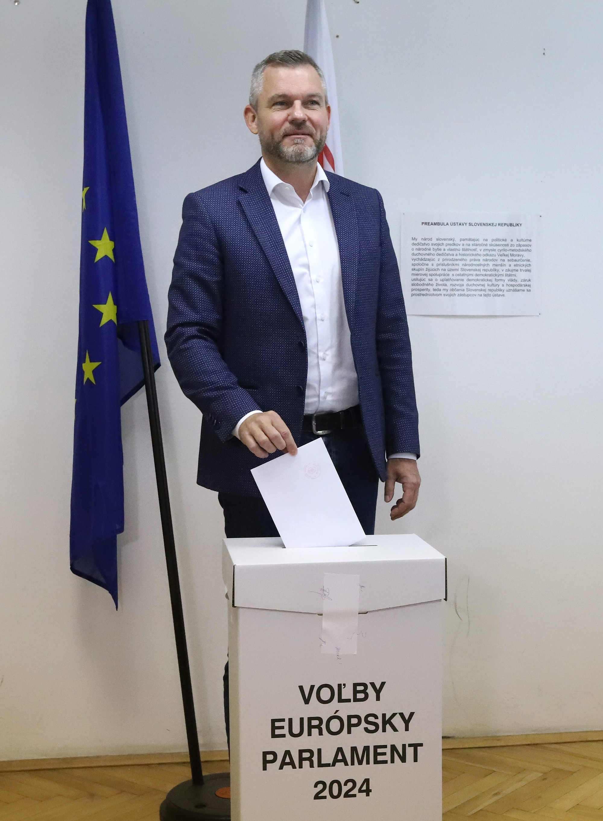 Svoju občiansku povinnosť si splnil aj zvolený prezident Peter Pellegrini.
