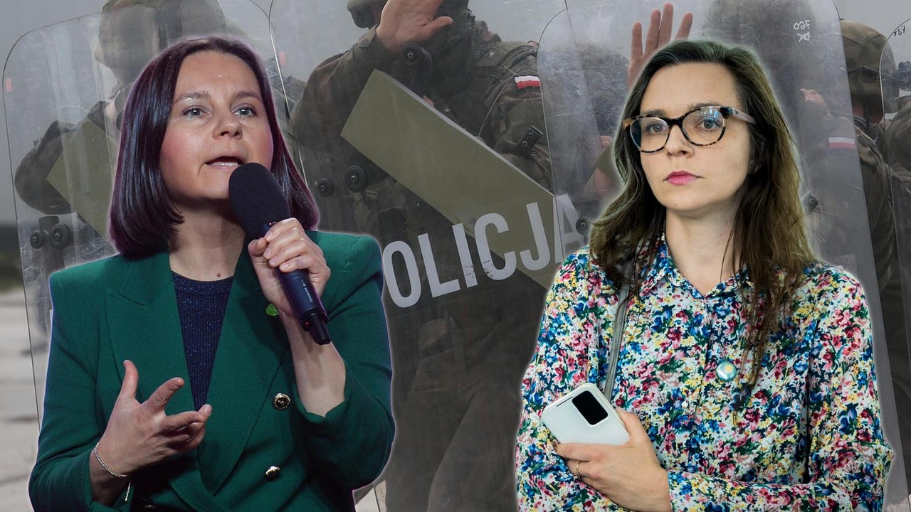 Były policjant nie wpuścił posłanek KO do strefy zamkniętej. Zaskakująca decyzja prokuratury