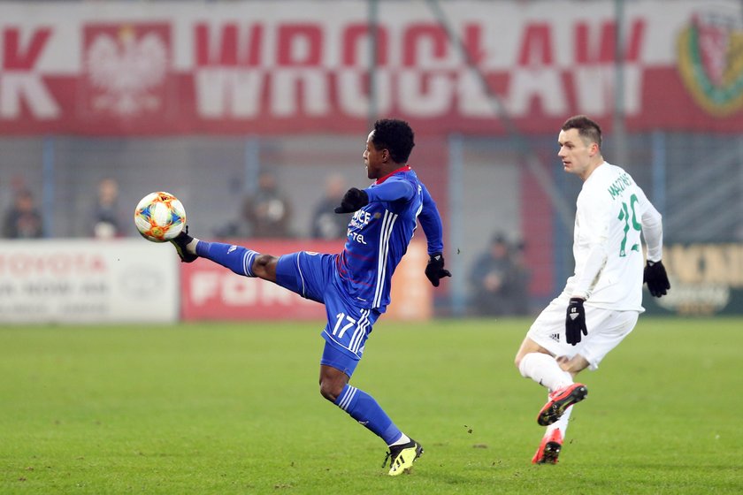 Pilka nozna. Ekstraklasa. Piast Gliwice - Slask Wroclaw. 01.03.2019