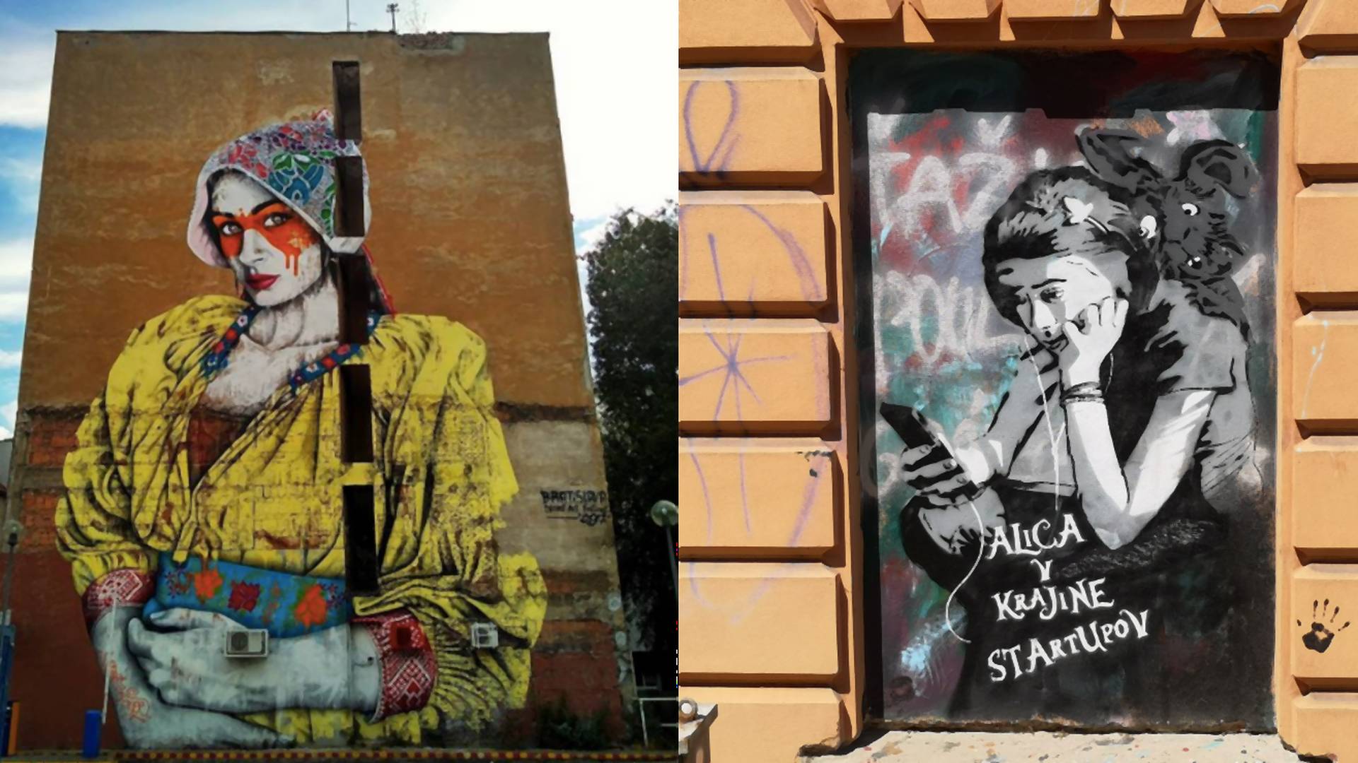 KVÍZ: Vieš, kde sa nachádzajú bratislavské streetartové diela?