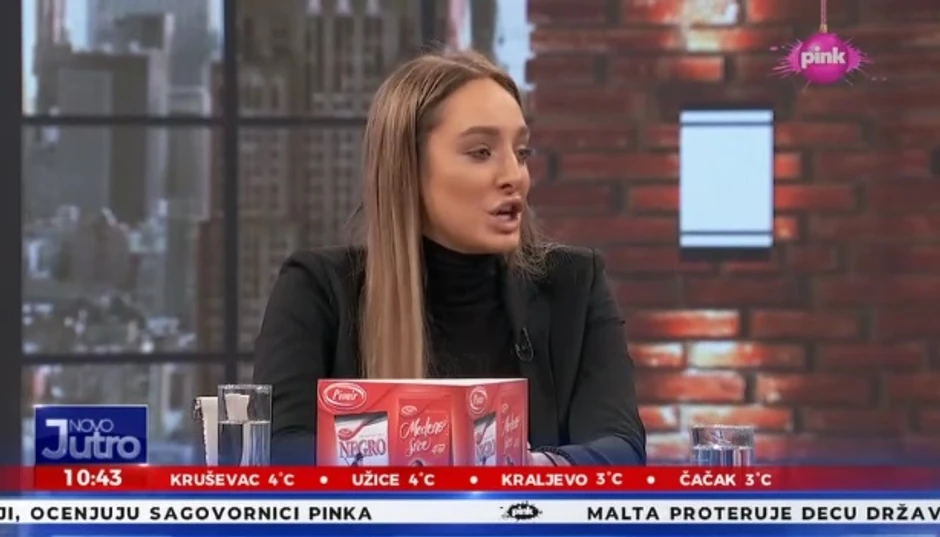 Luna Đogani u jutarnjem programu 