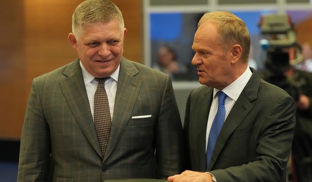 Robert Fico i Donald Tusk 