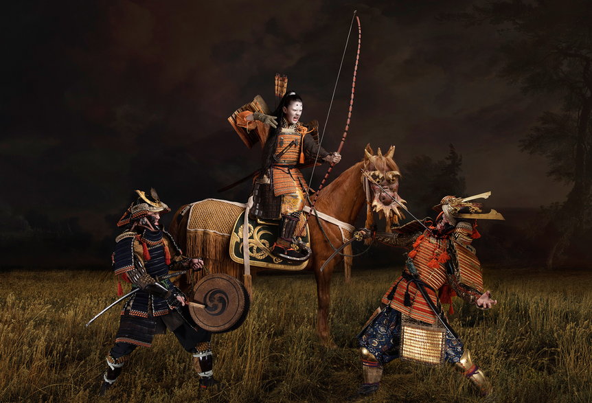 Samurajki brały udział w bitwach i wyprawach wojennych.