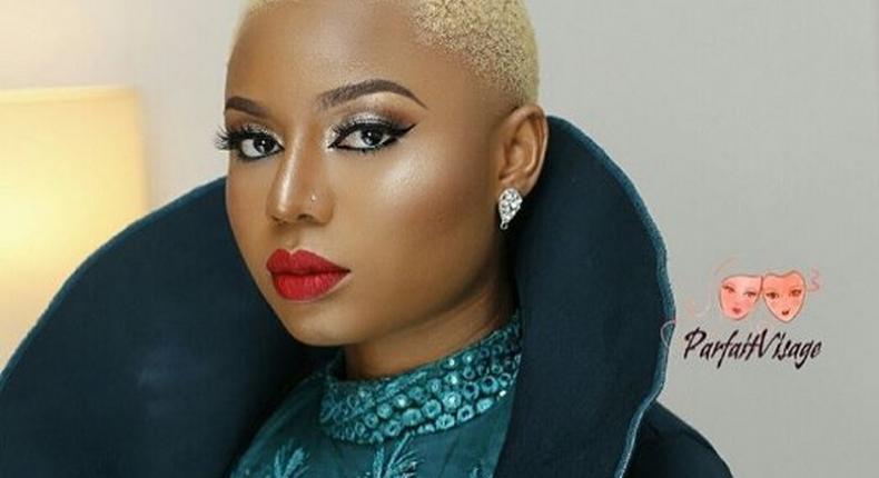 Nancy Isime rocks low blonde haircut 