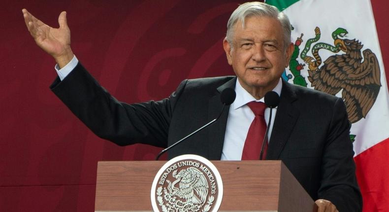 Mexican President Andres Manuel Lopez Obrador is launching an Institute to Return What Has Been Robbed to the People with an auction of luxury cars seized from criminals