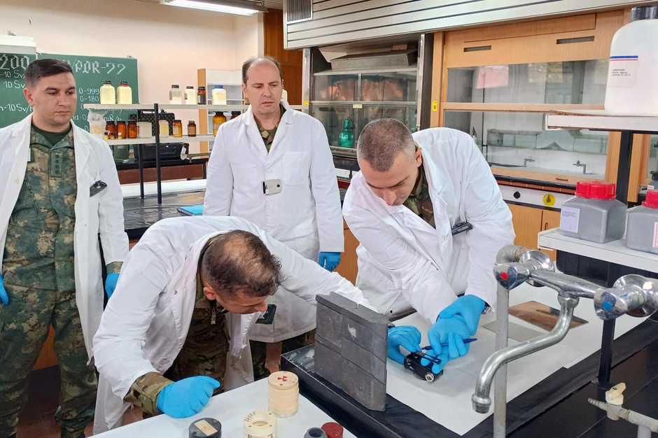 Kurs u Centru atomsko-biološko-hemijske odbrane u Kruševcu