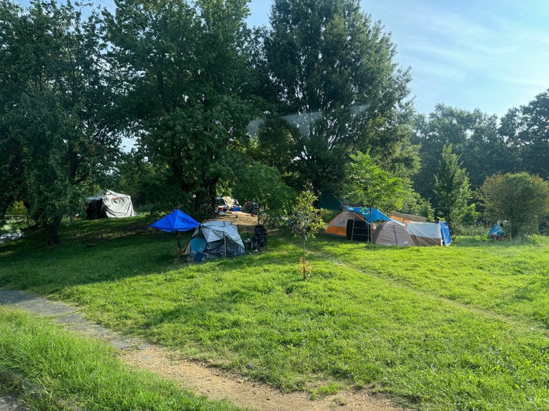 Bezdomni na obrzeżach Waszyngtonu