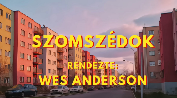 Így nézne ki a Szomszédok , ha Wes Anderson rendezte volna /Fotó: YouTube