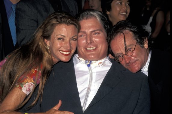 Jane Seymour, Christopher Reeve i Robin Williams