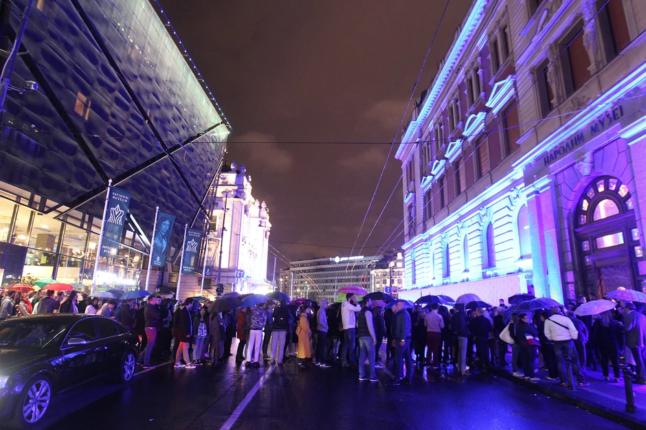 Pred ulazom u muzej iz Vasine ulice