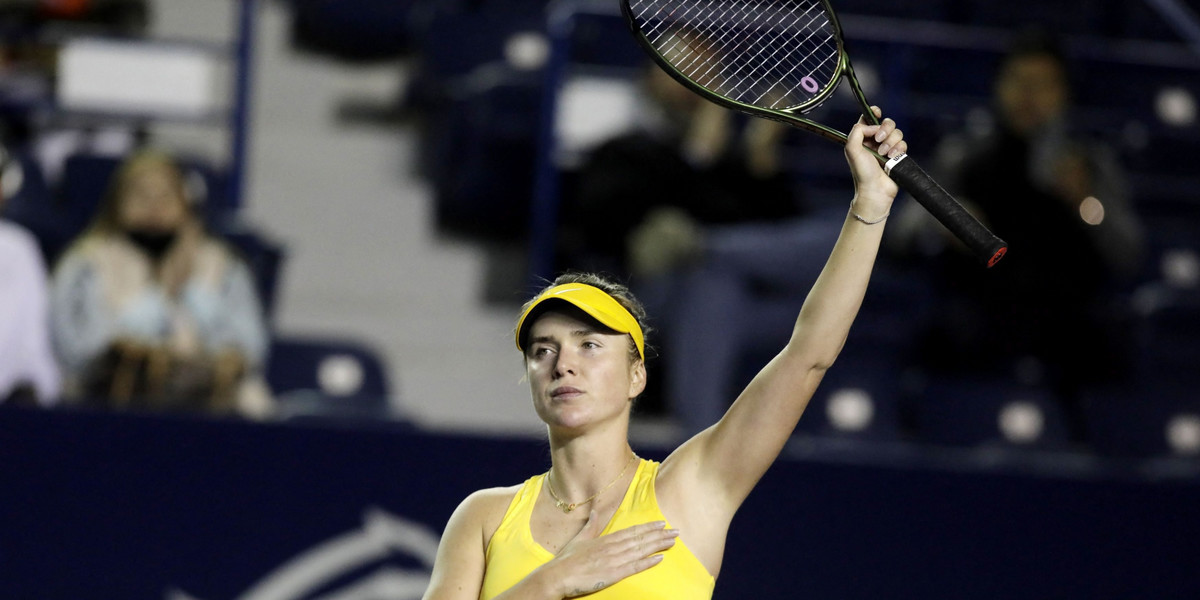 Ukraińska tenisistka Elina Switolina początkowo odmówiła rywalizacji z Rosjanką Anastasiją Potapową w turnieju WTA w Monterrey. 