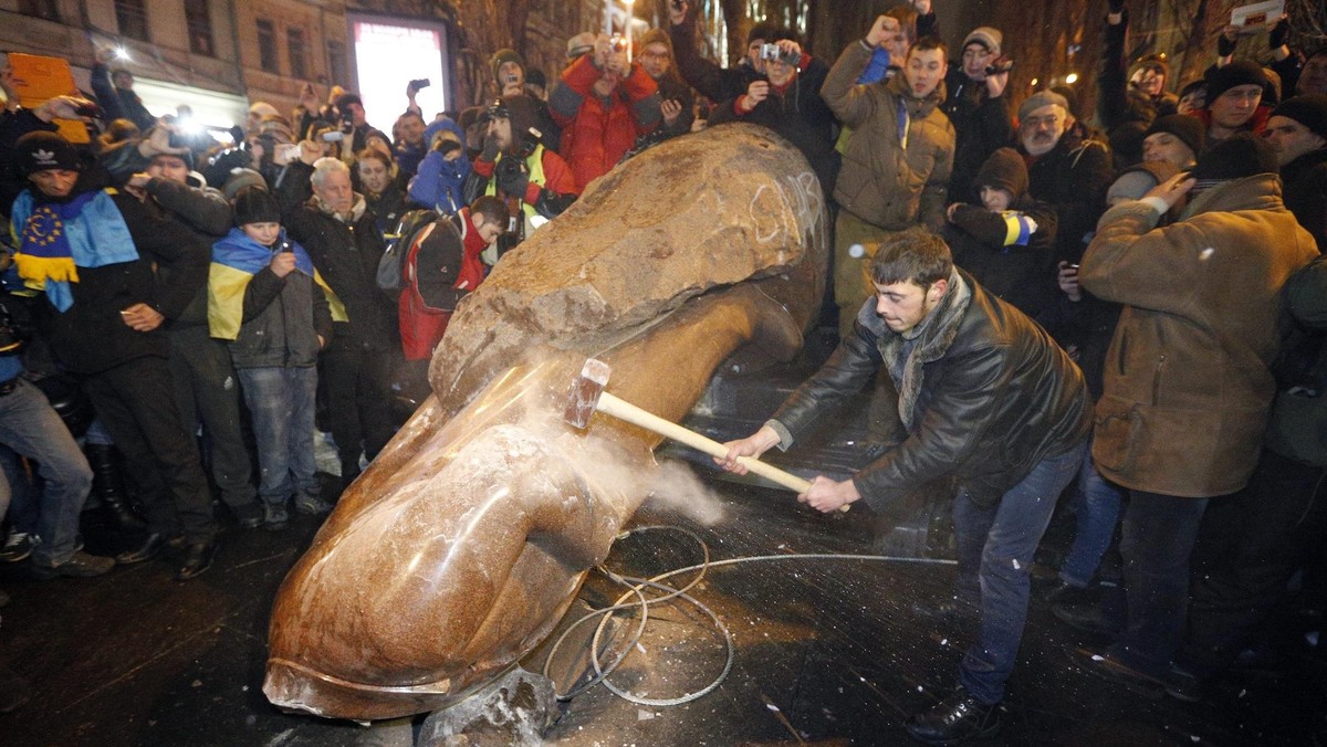 UKRAINE EU PROTESTS