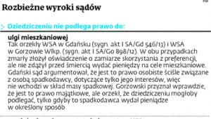 Rozbieżne wyroki sądów