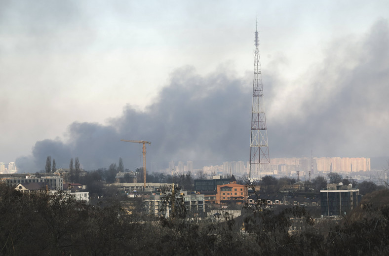 Kijów po rosyjskim zmasowanym ataku, Ukraina, 29 grudnia 2023 r.