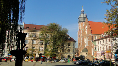 Plac Wolnica i Ratusz Kazimierski w Krakowie