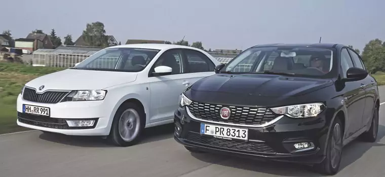 Fiat Tipo kontra Skoda Rapid - co oferują topowe wersje?