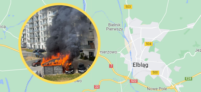 Seria pożarów w Elblągu. Podpalaczka podała kuriozalny powód