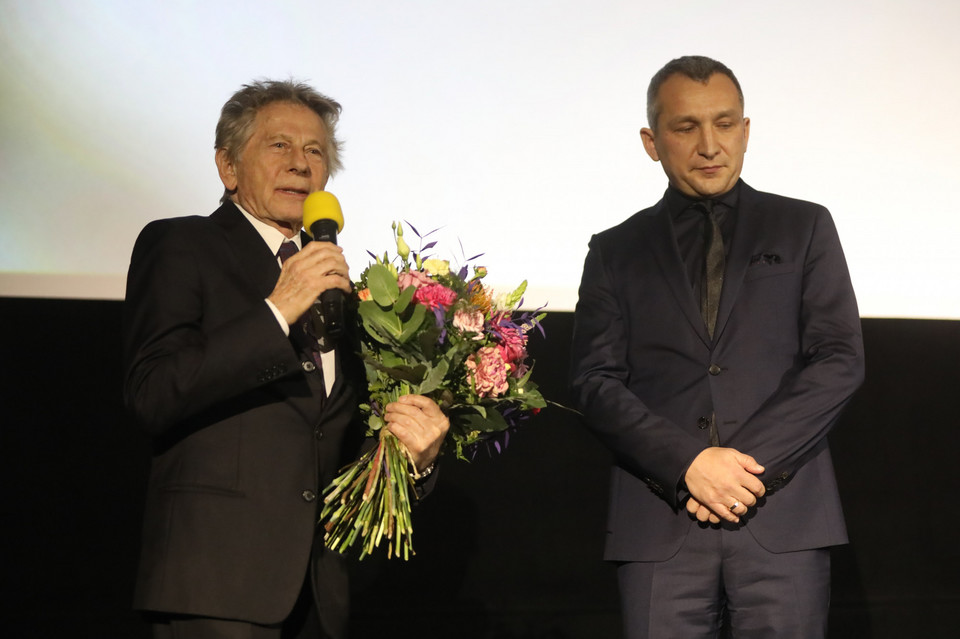Roman Polański na gali zamknięcia festiwalu filmowego Cinergia