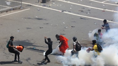 Prezydent ratował się ucieczką ze swojej rezydencji. Ogromne protesty w Sri Lance [ZDJĘCIA]