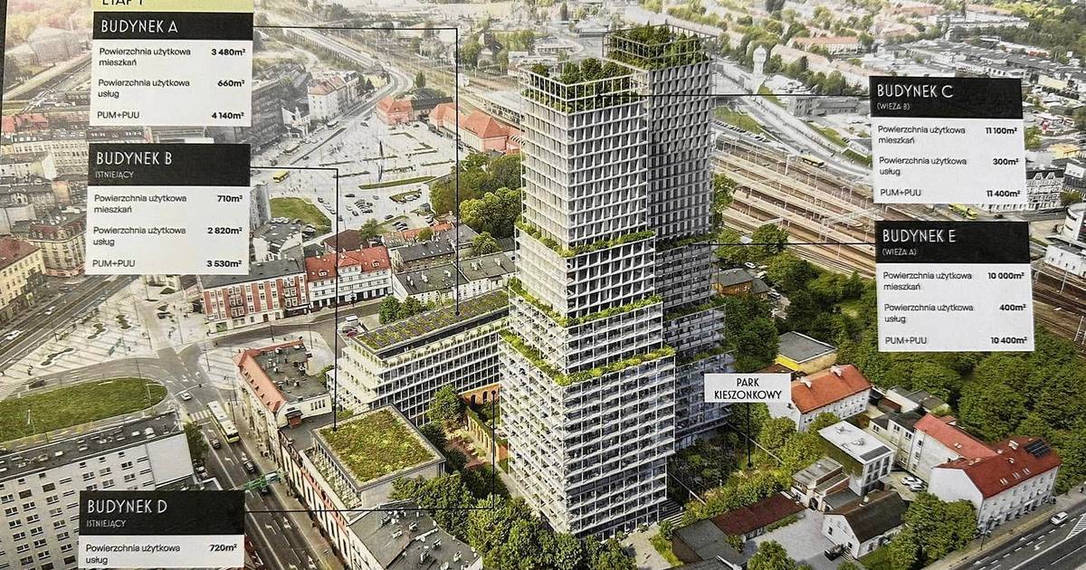 100-metrowe wieżowce miały powstać w Gliwicach. Radni i mieszkańcy mówią "nie"