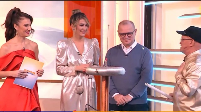 Goran Vesić i Biba Struja (Foto: Screenshot TV K1)