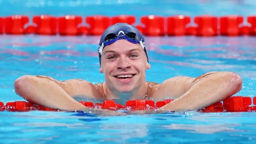 Francuz Leon Maršan bio je senzacija u bazenu na ovogodišnjim Olimpijskim igrama u Parizu | Foto: Getty Images